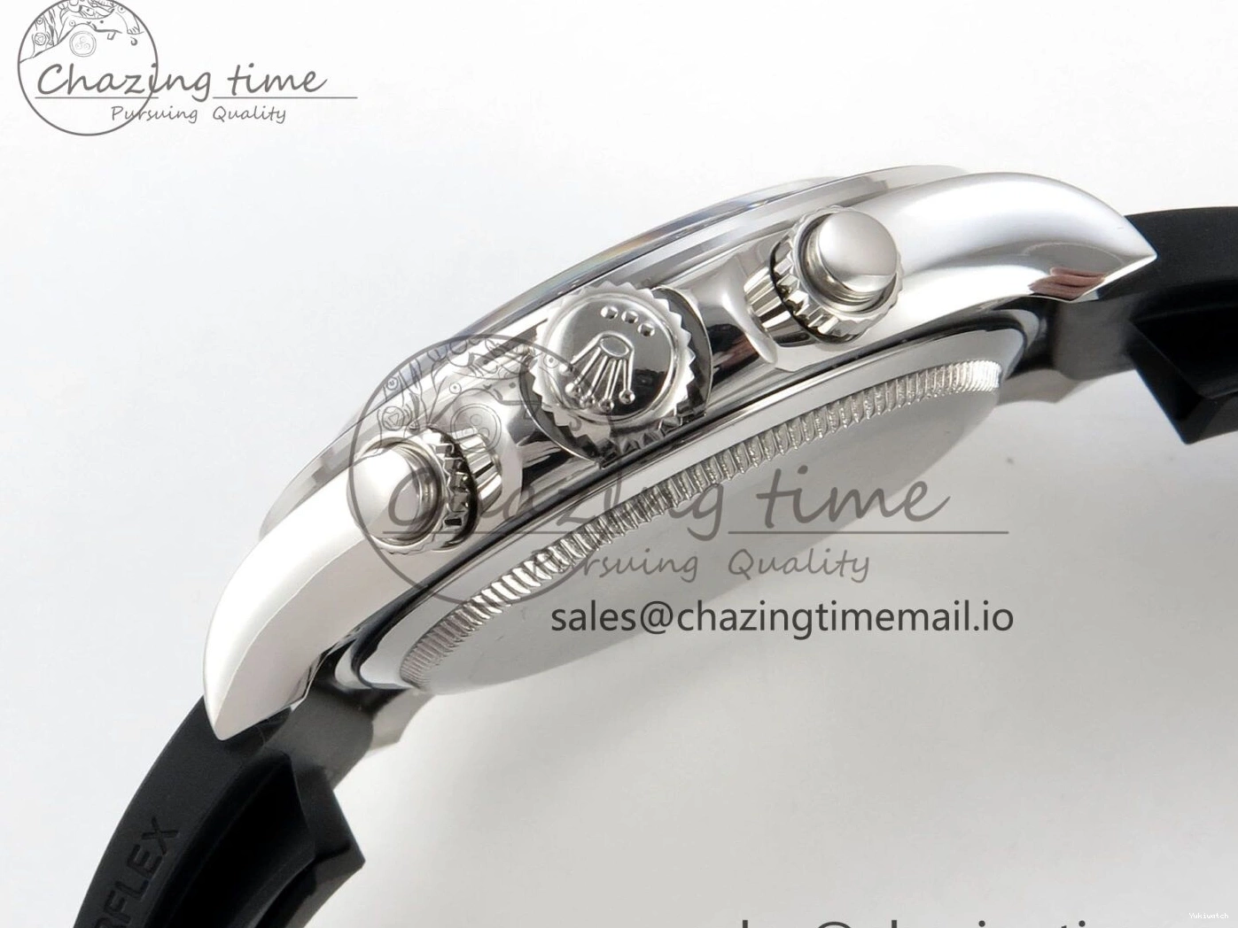 Oysterflex Bezel Clean on Ceramic DD4131 1:1 SS Dial 126519 Black Black Rubber Edition Best Stick Strap Daytona 0518